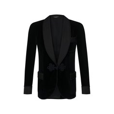 Пиджак из смеси хлопка и шелка Dolce & Gabbana