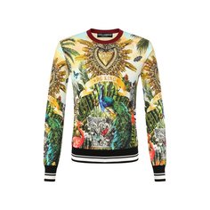 Шелковый свитшот Dolce & Gabbana
