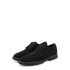 Замшевые дерби с внутренней меховой отделкой Tod’s Tods