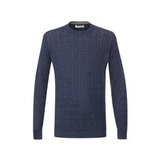 Джемпер из смеси льна и хлопка Brunello Cucinelli