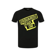 Хлопковая футболка Dsquared2