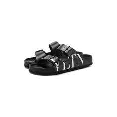 Кожаные шлепанцы Valentino Garavani x Birkenstock Valentino