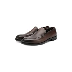 Кожаные лоферы Ermenegildo Zegna