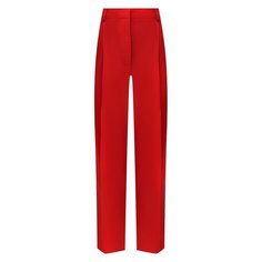 Брюки из вискозы и шелка Victoria Beckham