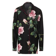 Шелковая рубашка Dolce & Gabbana