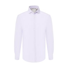 Рубашка из смеси льна и хлопка Brunello Cucinelli