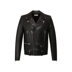 Кожаная куртка Saint Laurent