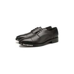 Кожаные дерби Balenciaga