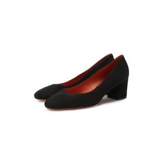 Замшевые туфли Santoni