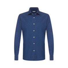 Хлопковая рубашка Kiton