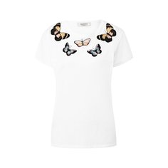 Хлопковая футболка Valentino