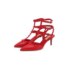 Кожаные туфли Valentino Garavani Rockstud Valentino
