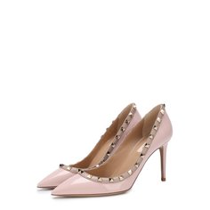 Лаковые туфли Valentino Garavani Rockstud на шпильке Valentino