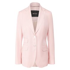 Жакет из смеси шерсти и шелка Kiton