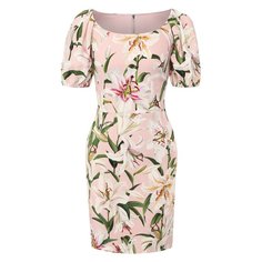 Платье из вискозы Dolce & Gabbana
