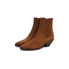 Замшевые ботинки West Saint Laurent