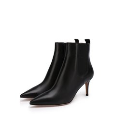 Кожаные ботильоны Evan на шпильке Gianvito Rossi