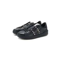Кожаные кеды Valentino Garavani Rockstud Untitled Valentino