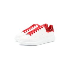 Кожаные кеды Alexander McQueen
