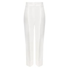 Брюки из смеси льна и хлопка Brunello Cucinelli