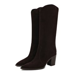 Замшевые сапоги Gianvito Rossi