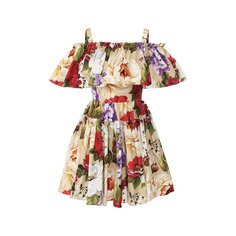 Хлопковое платье Dolce & Gabbana