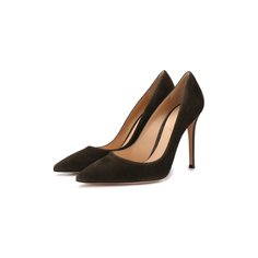 Замшевые туфли Gianvito 105 Gianvito Rossi