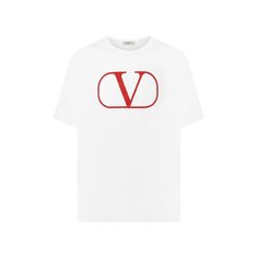 Хлопковая футболка Valentino