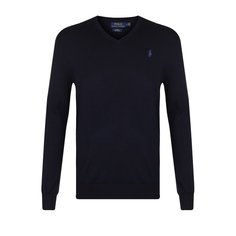 Хлопковый пуловер тонкой вязки Polo Ralph Lauren