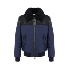 Комбинированный бомбер Alexander McQueen