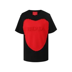 Хлопковая футболка Escada Sport