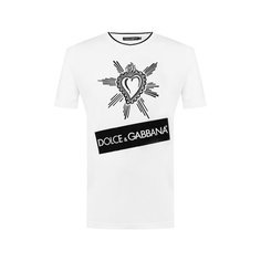 Хлопковая футболка Dolce & Gabbana