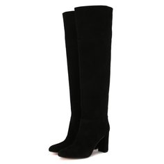 Замшевые ботфорты Melissa Gianvito Rossi