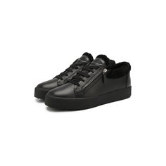 Кожаные кеды Addy Winter Giuseppe Zanotti Design