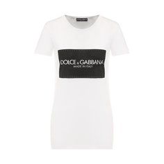 Хлопковая футболка Dolce & Gabbana
