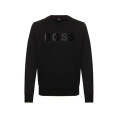 Хлопковый свитшот BOSS