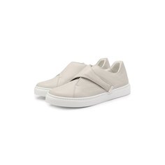 Кожаные кеды Kiton