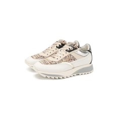 Комбинированные кроссовки Santoni