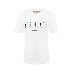 Хлопковая футболка Emilio Pucci