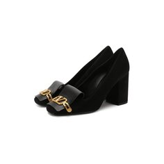Замшевые туфли Valentino Garavani VLOGO Valentino