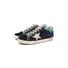 Текстильные кеды Superstar Golden Goose Deluxe Brand