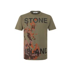 Хлопковая футболка Stone Island