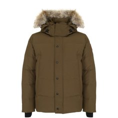 Пуховик Wyndham с меховой отделкой Canada Goose