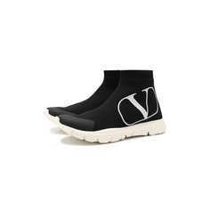Текстильные кроссовки Valentino Garavani Go Logo Valentino