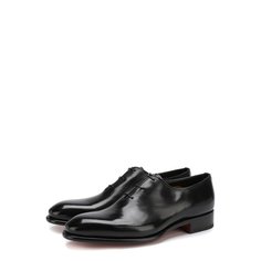 Классические кожаные оксфорды Santoni