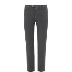 Хлопковые брюки прямого кроя Kiton
