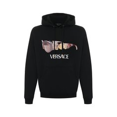 Хлопковое худи Versace