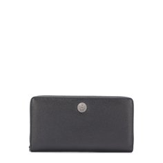 Кожаное портмоне на молнии с отделениями для кредитных карт и монет Dolce & Gabbana