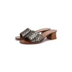 Кожаные сабо Bottega Veneta