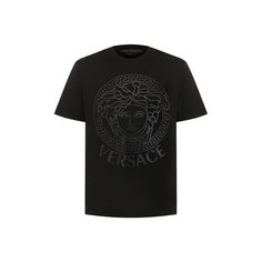 Хлопковая футболка Versace